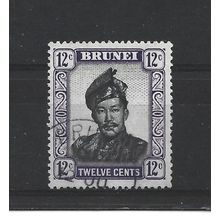 Brunei.SG107 12c Sultan Omar Ali Saifuddin.Fine Used.Aug25b