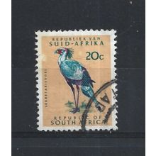 SouthAfrica.SG208 20c Secretary Bird.Variety Unchecked.Fine Used.Aug25j