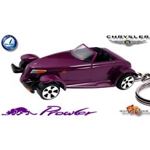 VERY RARE KEYCHAIN VIOLET PLYMOUTH PROWLER CUSTOM Ltd Ed.