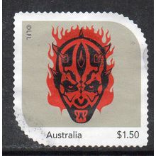 2024: STAR WARS, DARKSIDE, USED SELF-ADHESIVE MY STAMP. 11/12
