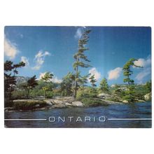 KILLARNEY LAKE, ONTARIO, CANADA used postcard 1999 postmark =