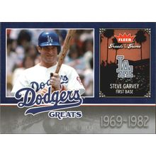 2006 Fleer Greats of the Game Steve Garvey-Dodger Greats- #LAD-SG