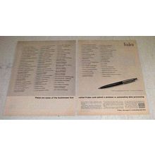 1966 Friden Data Processing Ad - Some of the Businesses