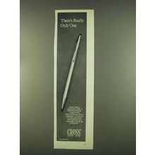 1978 Cross Pens Ad - There's Really Only One