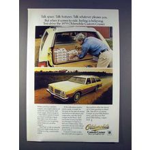 1979 Oldsmobile Custom Cruiser Station Wagon Ad!
