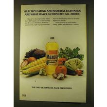 1979 Mazola Corn Oil Ad - Healthy Eating