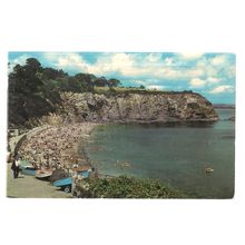 PORTHPEAN, nr. ST. AUSTELL, CORNWALL .used postcard 1983 postmark =