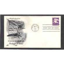 FDC Art Craft 1818 18c Eagle (Cachet-U/A) CV00301