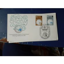 1981 australia heads of government pictorial FDC melbourne postmark