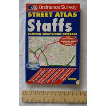 2000 Philip's Ordnance Survey Street Atlas - Staffordshire