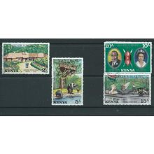 Kenya stamps sg91 sg 91 royalty silver jubilee used vfu set 1977