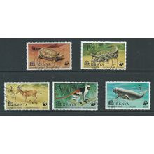 Kenya stamps sg96 sg 96 wwf endangered wildlife fu vfu