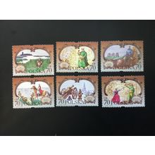 ICOLLECTZONE Poland 3446-51 VF NH