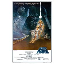 star_wars_ver2_xlg Poster Canvas Movie Film Print A0 A1 A2 A3 A4 A5 A6 Art Wall