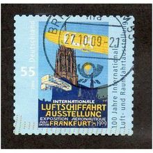 GER 2009 €0.55 (S/A) '100TH ANN OF AEROSPACE EXHIBITION' FINE USED (EBID30-588)