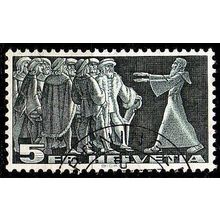 SCHWEIZ SWITZERLAND [1938] MiNr 0329 x ( O/used )