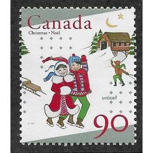 CAN 1996 90c 'CHRISTMAS' FINE USED (EBID71-396)