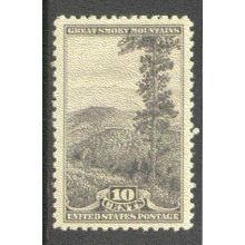749 10c Smoky Moutains Very Fine MDG Q5249