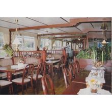 Thomas Muller Restaurant Beer Warsteiner In German Steamer Advertising Postcard