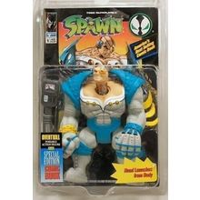 Spawn Ultra Action Figures Overtkill poseable action figure w/comic book by Spaw