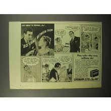 1939 Lifebuoy Soap Ad - B.O. Came Between Them