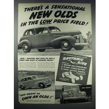 1939 Oldsmobile Sixty, Eighty and Seventy Car Ad