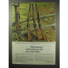 1963 Winchester 250, 290, 270 Rifle Ad - Still Believes