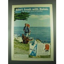 1972 Belair Cigarettes Ad - Start Fresh