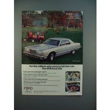 1978 Ford LTD Landau Car Ad - For the Millions