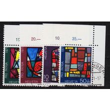 SCHWEIZ SWITZERLAND [1971] MiNr 0949-52 ( O/used ) Pro Patria