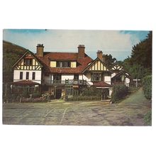 HUNTERS INN, HEDDON VALLEY, EXMOOR used postcard. 1973 postmark =