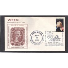 Event VAPEX 82 1952 20c George Washington (Unkn Cachet-U/A) CV00984