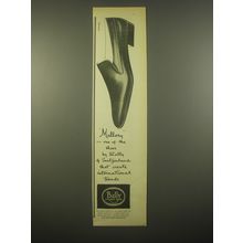 1966 Bally of Switzerland Mallory Shoes Ad - International Trends