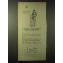 1948 Rogers Peet Suits Ad - It's getting late.. but it's never too late
