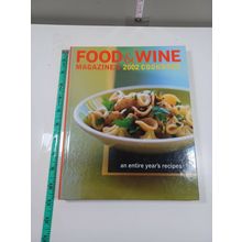 food & wine magazine 2002 cookbook hardback
