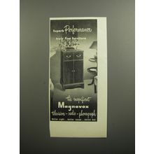 1951 Magnavox Television - Radio - Phonograph Ad - Superb performance truly