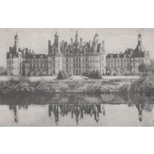 Chateau De Chambord New York French Cafe Restaurant Advertising Postcard