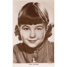 Jane Withers Picturegoer Photo Postcard