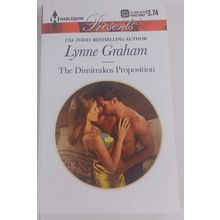 the dimitrakos proposition by lynne graham novel fiction paperback good