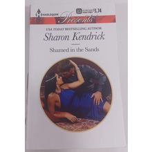 shamed in the sands by sharon kendrick novel fiction paperback good