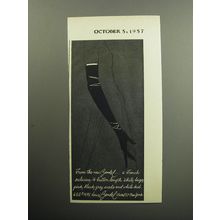 1957 Henri Bendel Gloves Advertisement - From the new Bendel