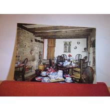 THE STABLES TEA ROOM, EDENSOR, CHATWORTH PARK, DERBYSHIRE. unused postcard =
