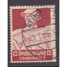 Germany 1934 Farmer 12pf + 3pf Fine Used SG 556 VGC