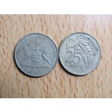 Trinidad & Tobago 1976 25 Cents Coin