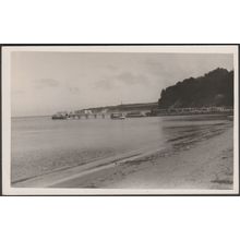 Studland Beach and Jetty, Dorset, c.1930 - RP Postcard