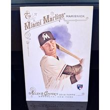 JAKE MARISNICK 2014 TOPPS ALLEN GINTER ROOKIE BASEBALL CARD #244