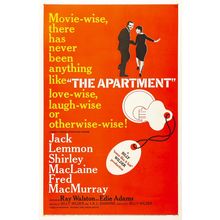 THE APARTMENT (1960) 1 Poster Canvas Movie Film Print A0 A1 A2 A3 A4 A5 A6 Art W
