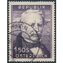150ᵗʰ Birth Anniv of von Schwind - Austria 1954 - FH - MiNr 996