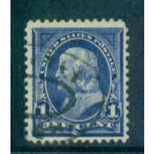 Used 264 1c Benjamin Franklin Fine M02824