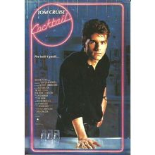 Cinema COCKTAIL Tom Cruise Poster Art Postcard (XX 900/112)